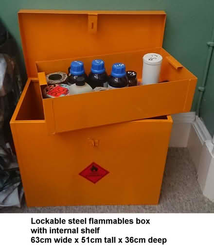 Photo of free Lockable steel safe storage box (Bruntsfield EH10) #2