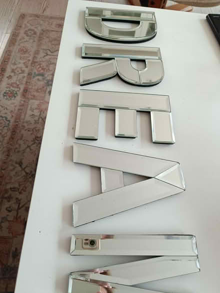 Photo of free Mirror letters (Fairwater CF5) #3