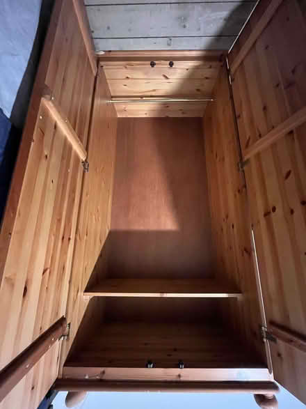 Photo of free wooden wardrobe (Heaton Chapel SK4) #2