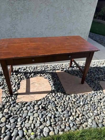 Photo of free Wood desk (San Carlos) #1