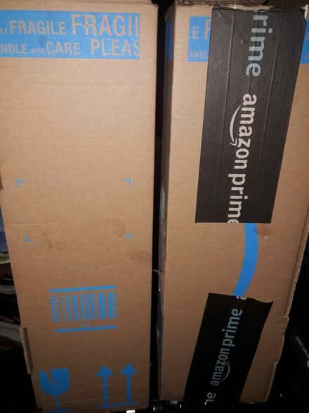 Photo of free bottle postage boxes (Horsham (near station)) #1