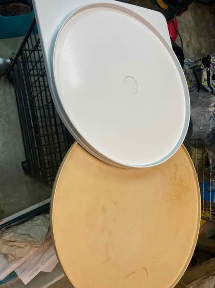 Photo of free 2 lazy susans one for fridge shelf (Foothill Boulevard Cupertino) #1