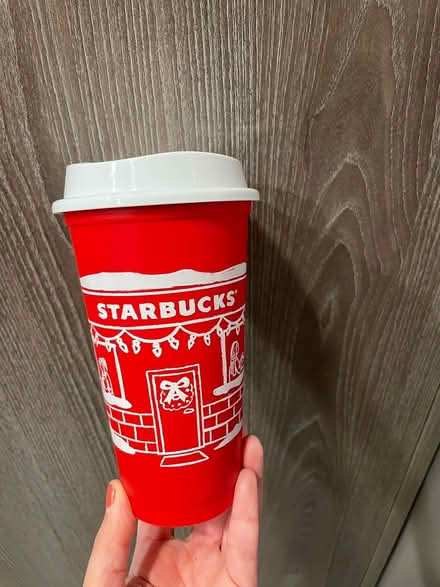 Photo of free Starbucks red cup from this year (Kirkland) #1