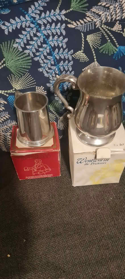 Photo of free 2 Pewter Mugs, in need of a clean (Stroud Green N4) #3