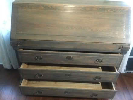 Photo of free 3-Drawer Secretary (Downtown Savannah) #2