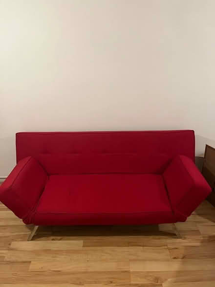 Photo of free Red sofa Bed (Kempston MK42) #1