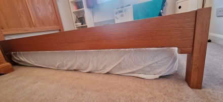 Photo of free Solid Wood Bed Frame (Knebworth SG3) #3