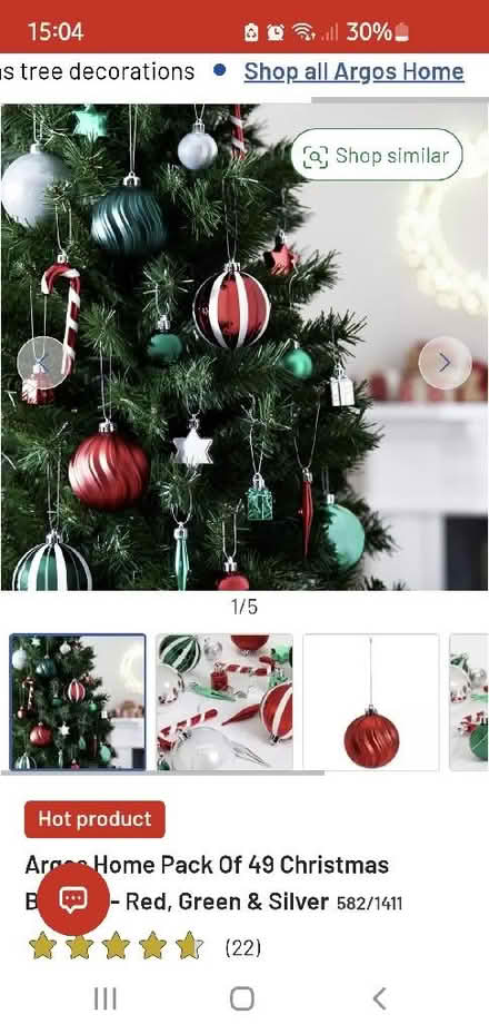 Photo of free Xmas decs, plastic. (Appleby-in-Westmorland CA16) #1