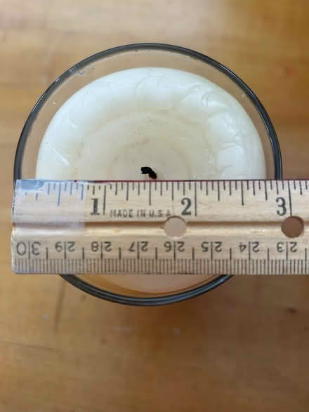 Photo of free pillar candle in glass jar (San Carlos-El Camino near Hull) #2
