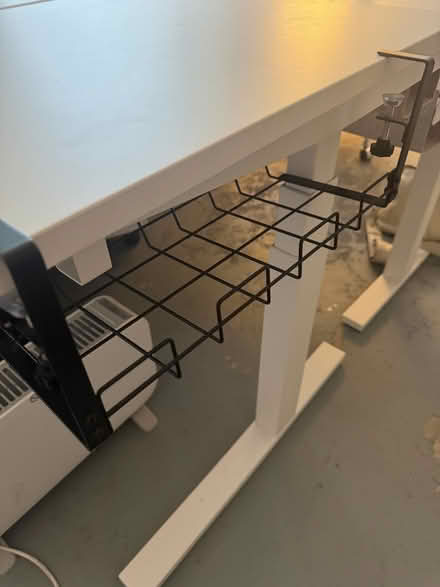 Photo of free Below Desk Cable Organiser + Holder (Hackney Wick) #3