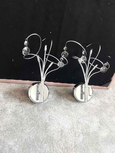 Photo of free Chrome wall lights (Poynton SK12) #1