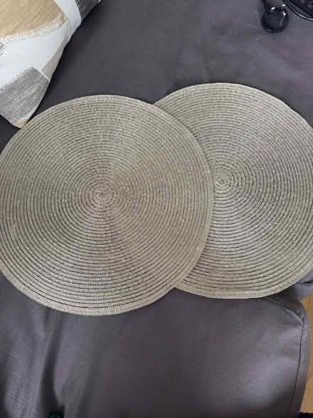 Photo of free 2 gold placemats (W3 (near Larden Road)) #1