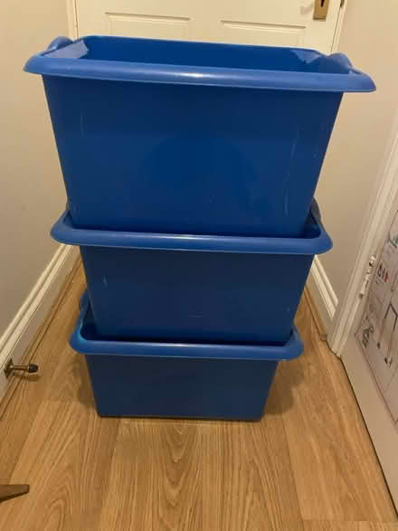 Photo of free Storage boxes (stackable) (Reading RG1) #2