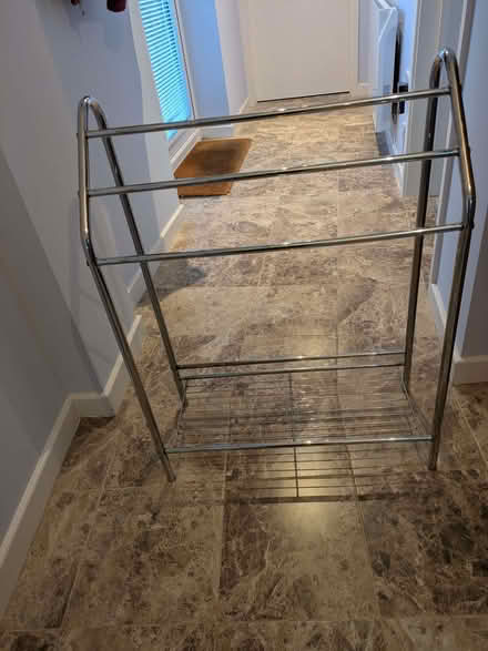 Photo of free Metal towel rail (Malvern Link WR14) #1