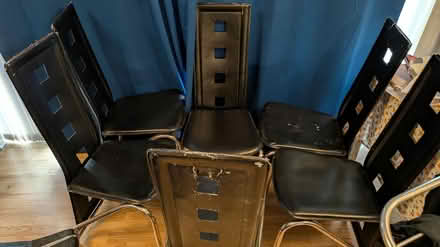 Photo of free 6 Dinning Room Chairs (Swords) #1