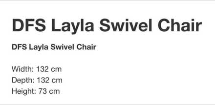 Photo of free Swivel Cuddle Chair (Norton Canes WS11) #4