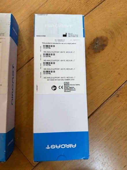 Photo of free Right ankle support white Medium (Cumnor OX2) #1