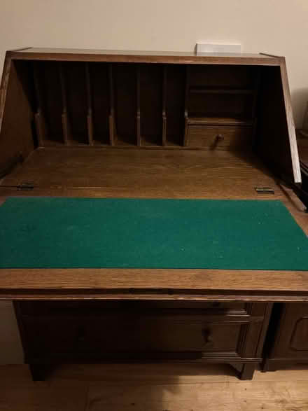 Photo of free Walnut desk (South Dublin) #2