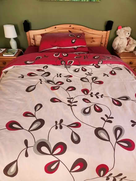 Photo of free Red/Grey Double Bed linen (Weymouth Preston) #2