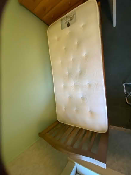 Photo of free Single bed and mattress (Luncarty PH1) #1