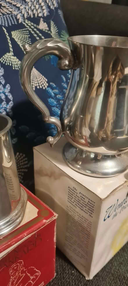 Photo of free 2 Pewter Mugs, in need of a clean (Stroud Green N4) #2