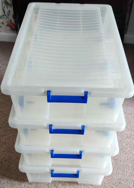 Photo of free Wheeled underbed storage boxes (Worcester WR3, Northwick) #3