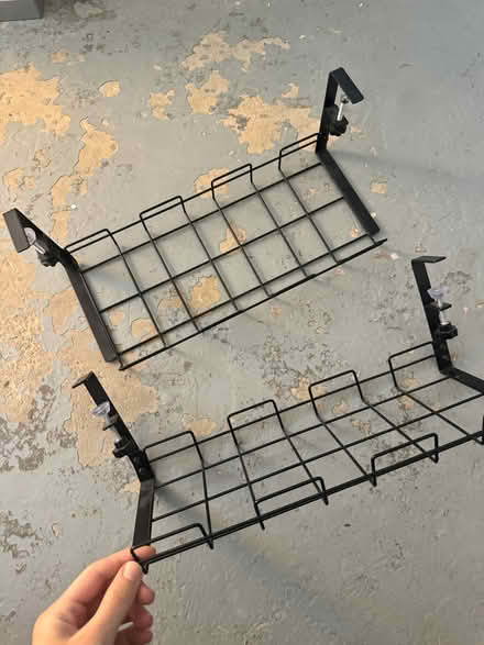 Photo of free Below Desk Cable Organiser + Holder (Hackney Wick) #1