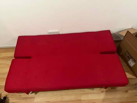 Photo of free Red sofa Bed (Kempston MK42) #2