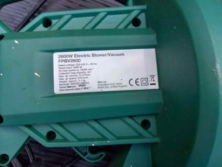 Photo of free leaf blower/sucker (Kenn Road BS21) #2