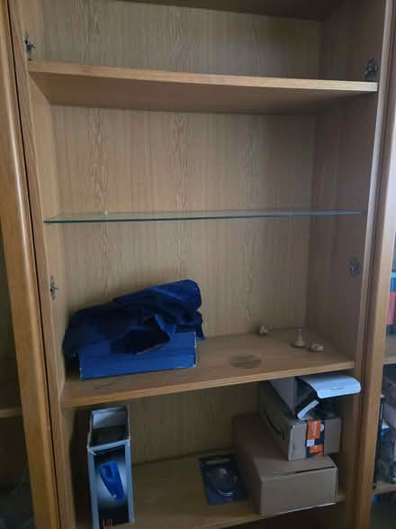 Photo of free 3 X oak effect IKEA 'Billy' Cupboards plus doors etc (Rochester ME1) #2