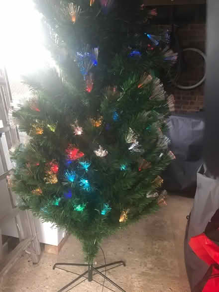 Photo of free 7ft fibre optic Christmas tree plus stand and storage bag (Fareham PO15) #1
