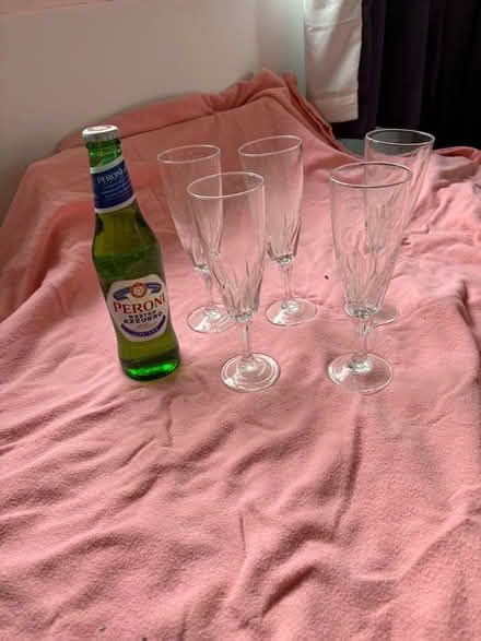 Photo of free Champagne flutes (Sainsburys GL52) #1