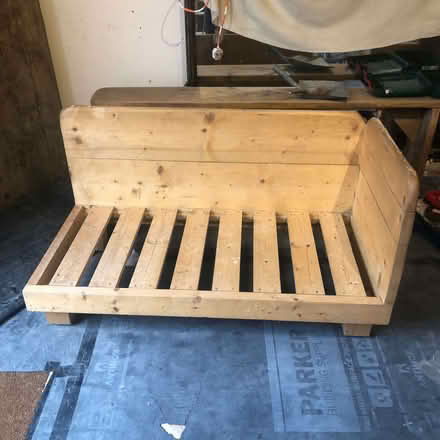 Photo of free Handmade 'settle'. Had been used as a corner seat (Hanover BN2) #1