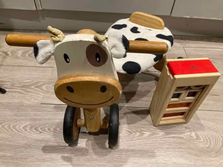 Photo of free Child’s cow ride along and blocks (Tuckingmill SP3) #1