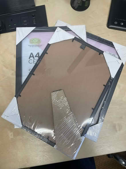 Photo of free 7 x A4 Frames, Unused, In packaging (Farringdon, EC1M) #2