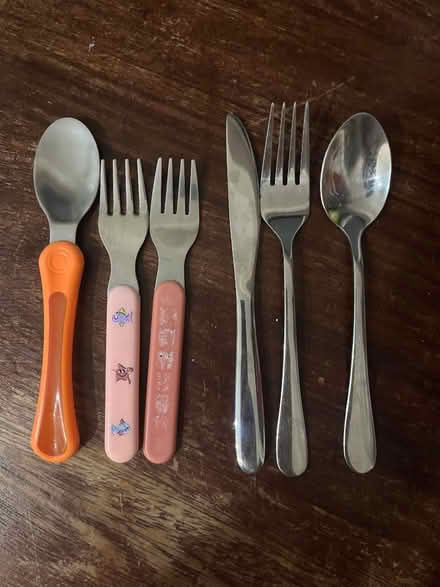 Photo of free Kids cutlery (Fairfield Park) #1