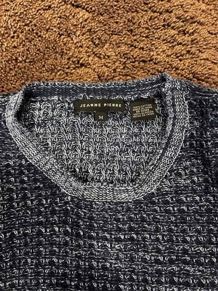 Photo of free Medium women blue sweater (Downtown Sunnyvale) #2