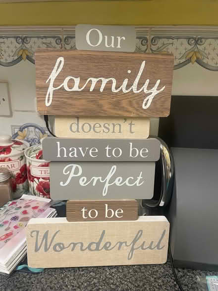 Photo of free Wooden wall plaque (Southdown) #1