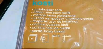 Photo of free Single fabric shower curtain (Minster Lovell OX29) #3