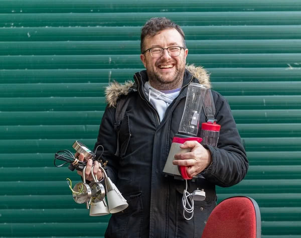 James happy to be getting free furniture and electrical items