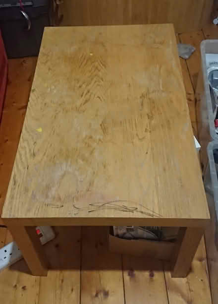 Photo of free Low, sturdy wooden coffee table (Bruntsfield EH10) #1