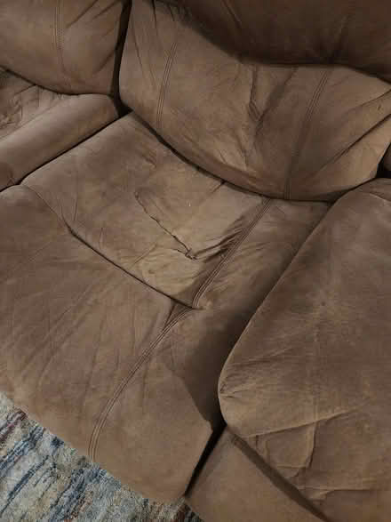 Photo of free reclining couch (ne portland) #3