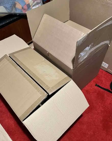 Photo of free Cardboard boxes (BT6) #1