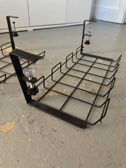 Photo of free Below Desk Cable Organiser + Holder (Hackney Wick) #2