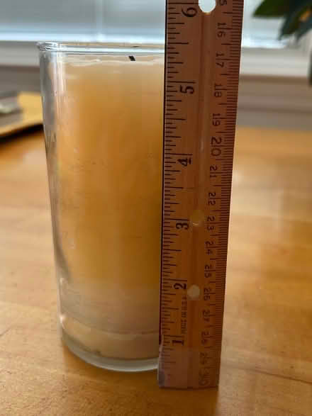 Photo of free pillar candle in glass jar (San Carlos-El Camino near Hull) #3