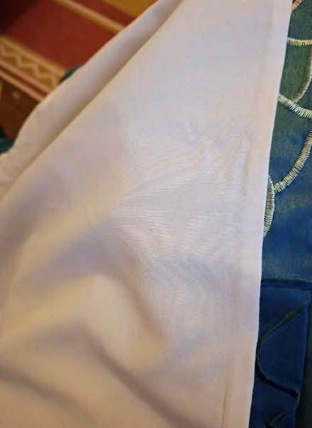 Photo of free Pair Dunhelm tourquoise lined cutains (Henley-on-Thames RG9) #3