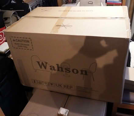 Photo of free 2 Very large and sturdy cardboard boxes (Vale LA1) #1