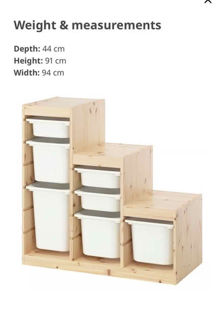 Photo of free IKEA Trofast storage (BR3) #2