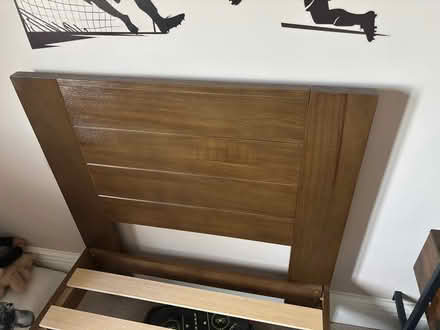 Photo of free Solid wood single bed frame (BH14) #2