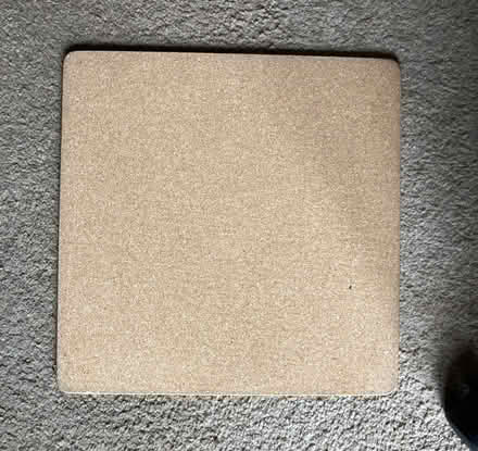 Photo of free 29cm sq. Set of 8 Black Cork Backed Placemats with Flowers (St James, South Elmham IP19) #2